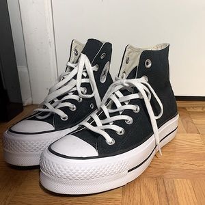 converse all star high top platforms